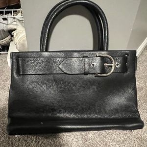 COPY - Black Henri Bendel Buckel Tote Bag